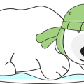 polar-bear-sleeping-in-the-snow