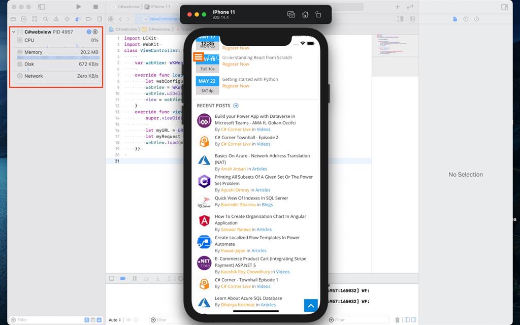 Creating A Simple Web View App For iOS