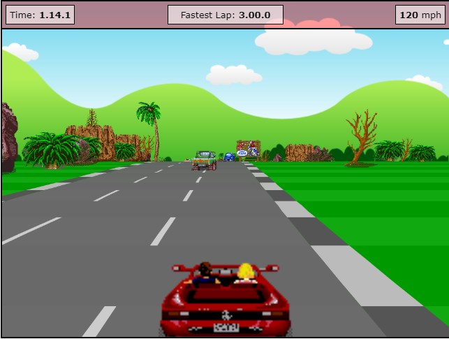 JavaScript 3D racing game