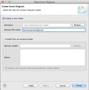 Choose a name, in this case "businessprocess.ecore."