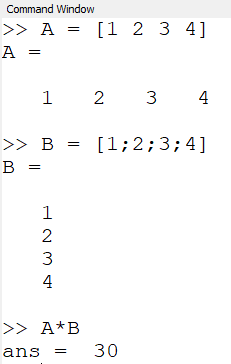 Vector multiplication.