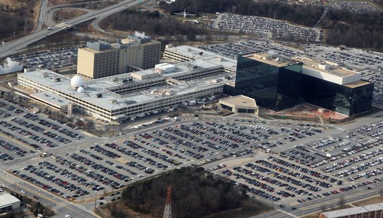 미국에서 해킹과 감청을 맡은 첩보기관인 국가안보국(NSA) 본부 건물. [로이터]