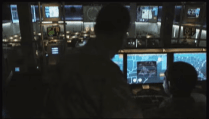 미국 공군의 사이버 부대를 소개하는 동영상의 한 장면. [미 공군 유튜브 켑처]