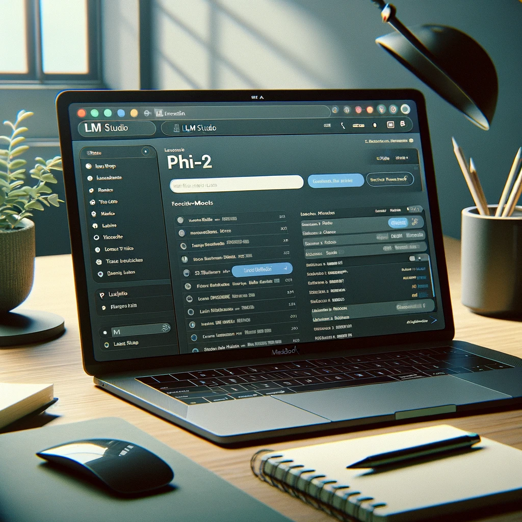 01. DALL·E-2024-02-17-21.24.47-A-MacBook-open-on-a-desk-displaying-a-user-friendly-interface-of-LM-Studio.-On-the-screen-a-search-bar-is-prominently-featured-at-the-top-with-the-t.png