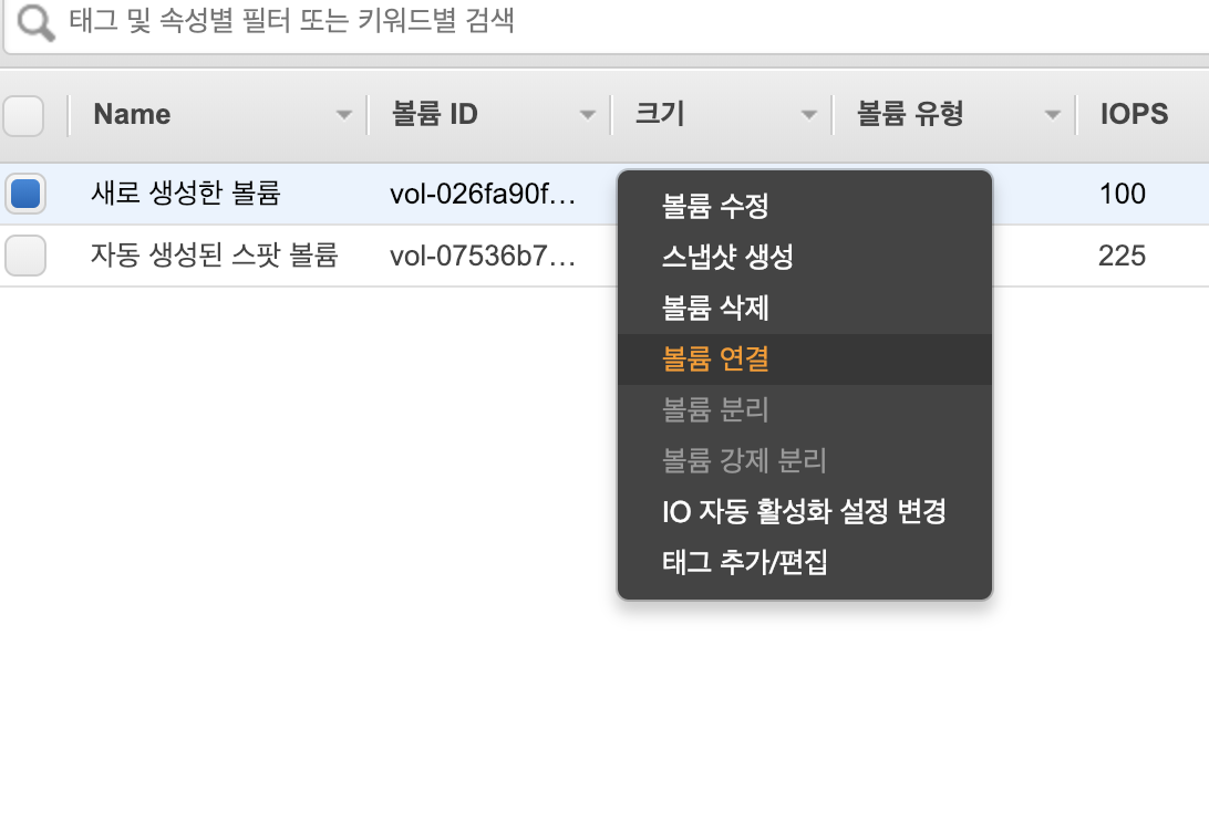 스팟인스턴스 생성 - 11