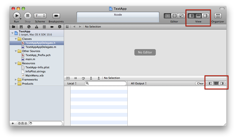 Xcode 4 Debugger Console