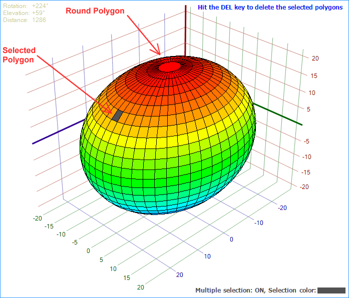 C#의 System.Windows.Forms 3D 편집기 컨트롤