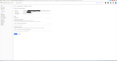 google console