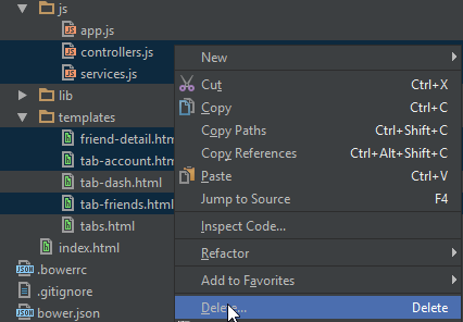 Unused Default Files