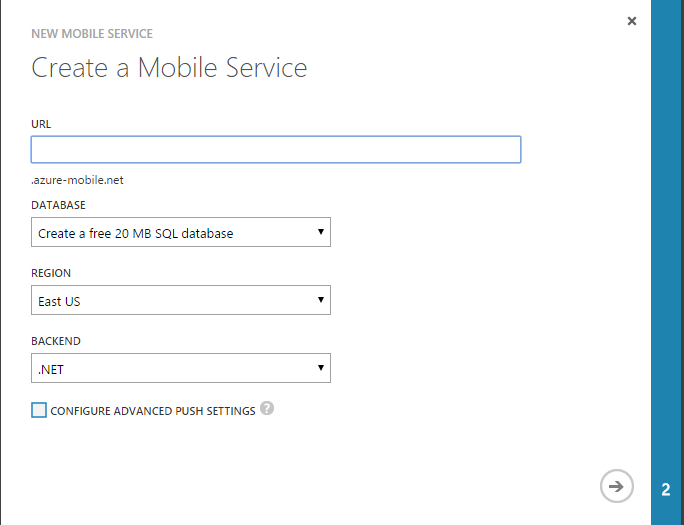 Database Options