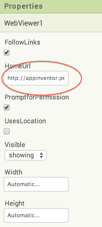WebViewerProperties