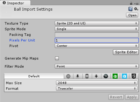 ball_importsettings Ball Import Settings
