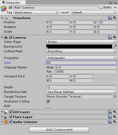 camera_properties Camera Properties