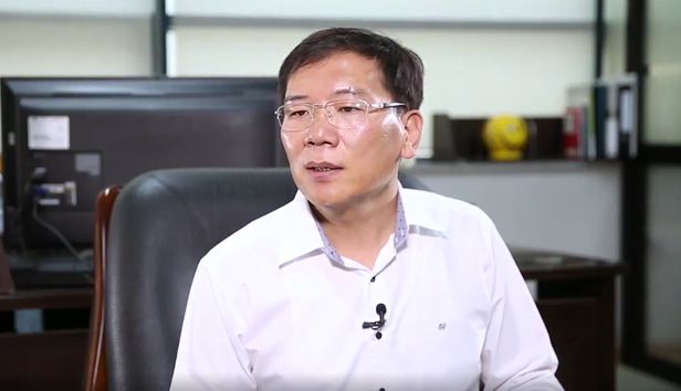 자사 홍보영상에 멀끔한 차림을 하고 출연 중인 장민우 대표의 모습.
/뉴코애드윈드