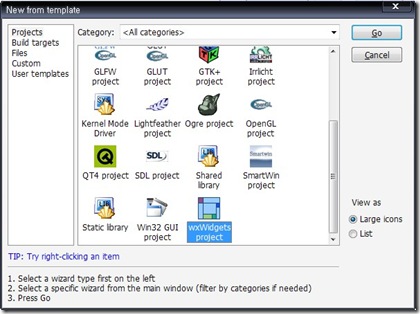 wxWidgets project