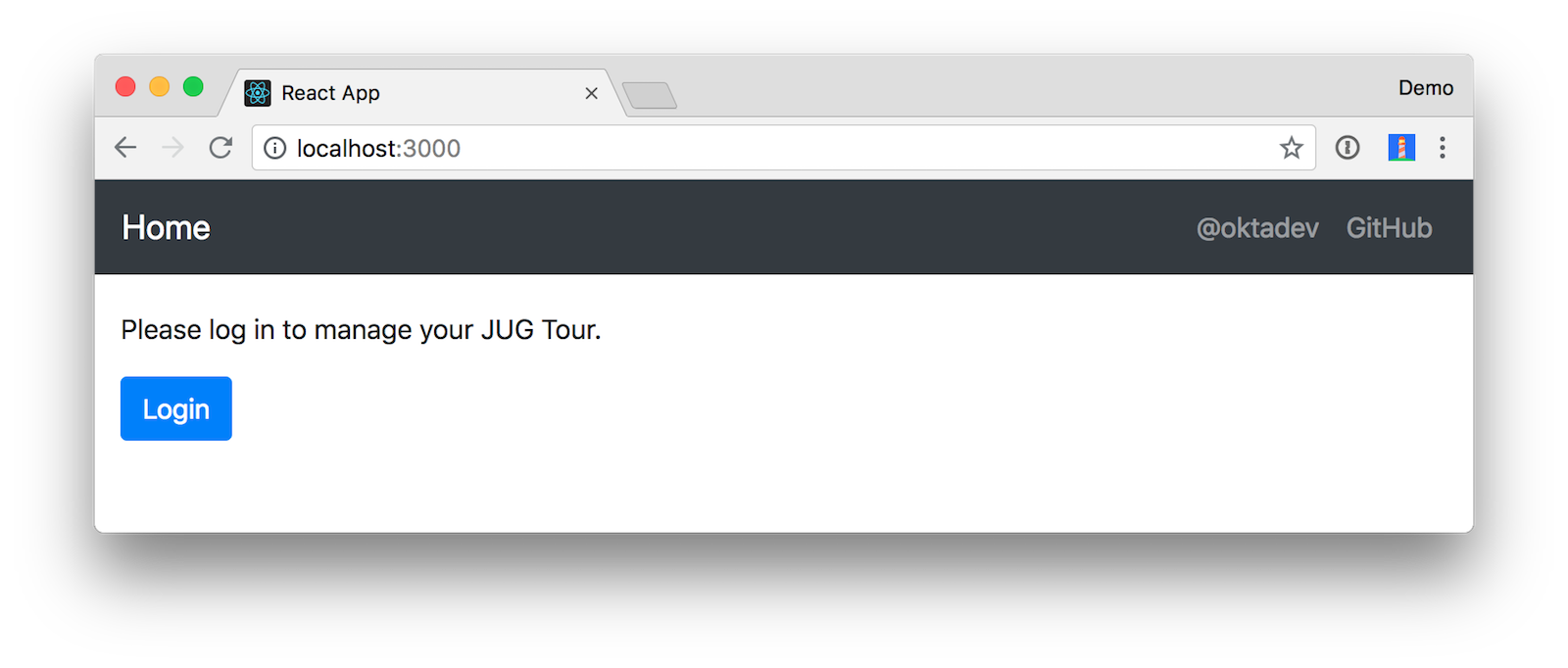 React Login
