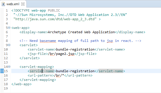web.xml